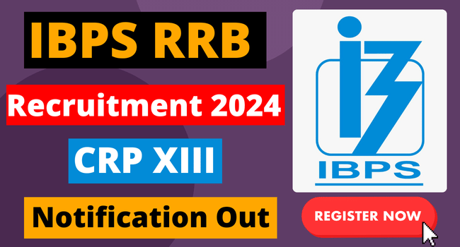 IBPS RRB XIII Online Form 2024 Notification Released for CRP-13 Office Assistants, Officer Scale- I, II, III