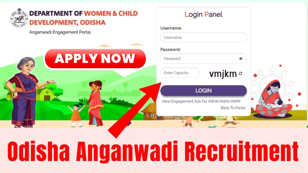 WCD Odisha Anganwadi Recruitment 2024 Apply Online for AWH. AWW Jobs