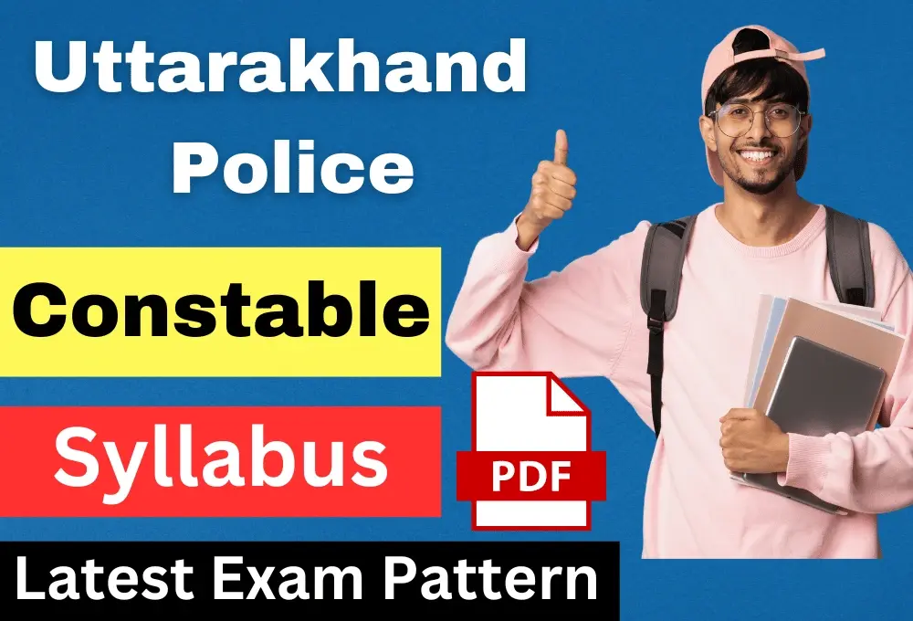 Uttarakhand Police Constable Syllabus 2024-25 PDF Download